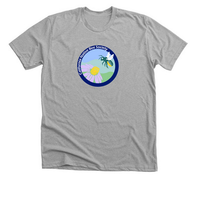 CalNBS Round Logo, a Athletic Heather Premium Unisex Tee