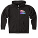 TNC - Heavyweight Zip Hoodie, a Black Heavyweight Zip Up Hoodie
