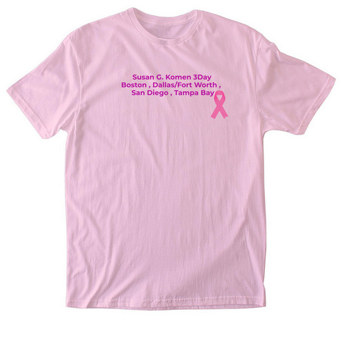 SGK 3-Day Walk, a Light Pink Softstyle Cotton Tee