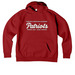 Red Spirit Patriot Hoodie, a Revolution Red Allmade Organic CVC Pullover Hoodie