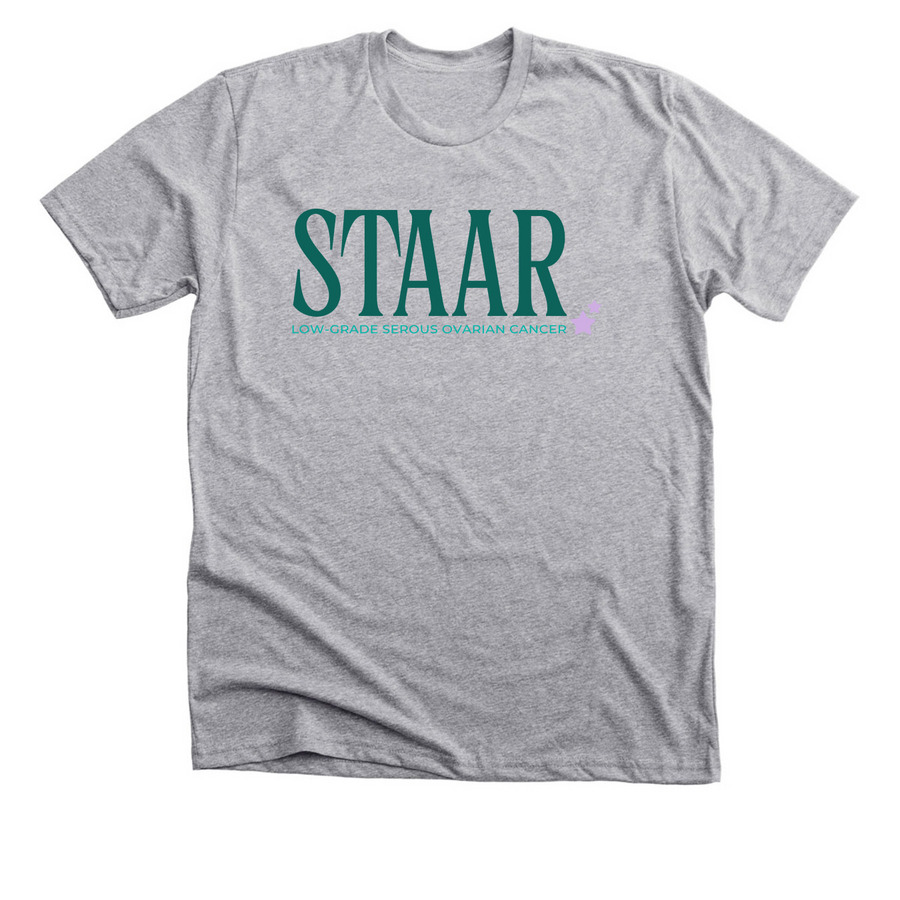 Classic STAAR logo, a Athletic Heather Premium Unisex Tee