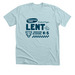 Preg?ntame sobre Lent, a Heather Ice Blue Premium Unisex Tee