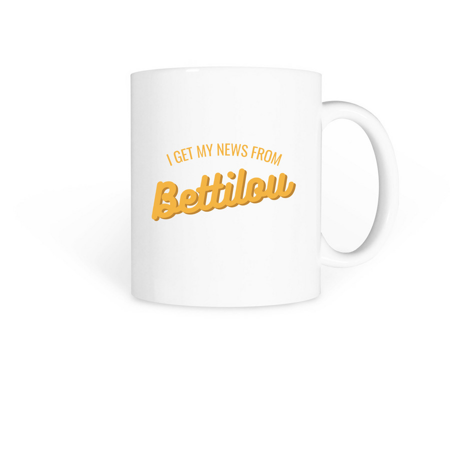 News Source Mug, a White Coffee Mug