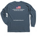 : WE-STAND WITH THE CHIEF., a Indigo Classic Long Sleeve Tee (back-view)