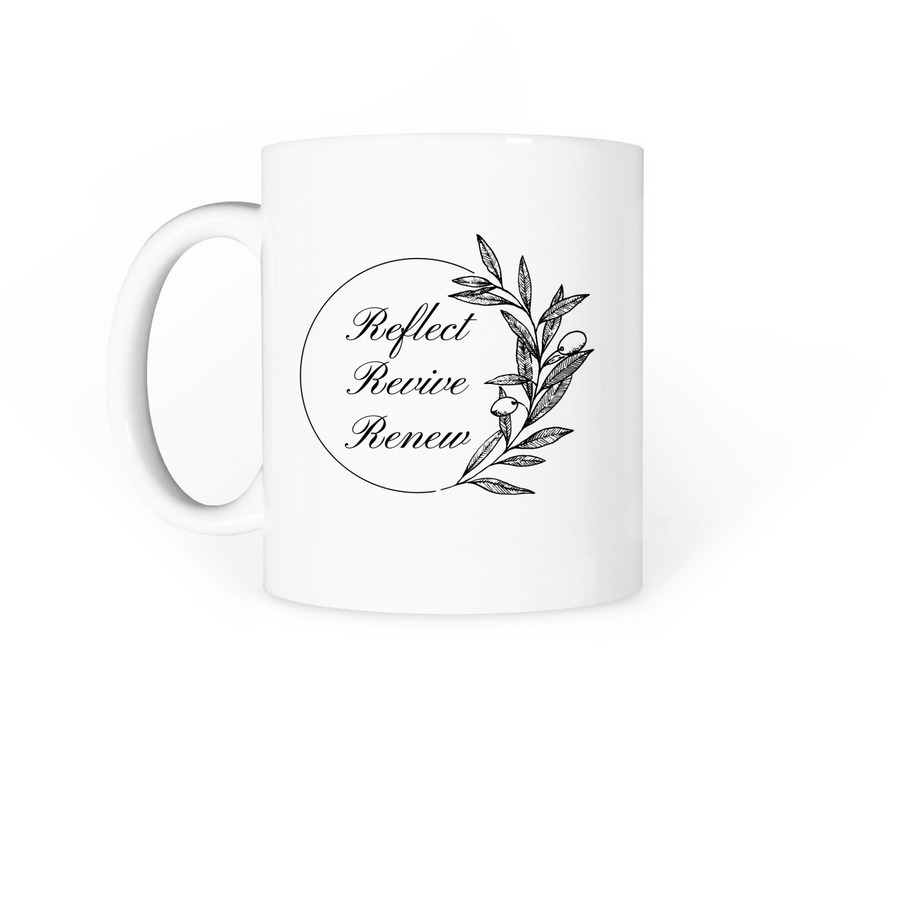 UBC 55th Anniversary Mug, a White Coffee Mug (back-view)