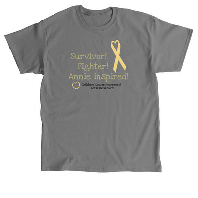 Annie, fighter and survivor!, a Charcoal Classic Unisex Tee