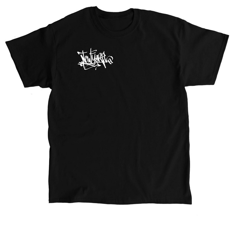 half face. (adult), a Black Classic Unisex Tee