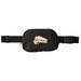 Knuckles, a Deep Black Matte Hip Pack
