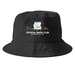Friends and Fiction Book Club cap, a Black Printed Bucket Hat