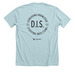 Spreading Knowledge, a Heather Ice Blue Premium Unisex Tee (back-view)