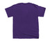 OC Pride Cheerleaders, a Purple Youth Unisex Tee (back-view)