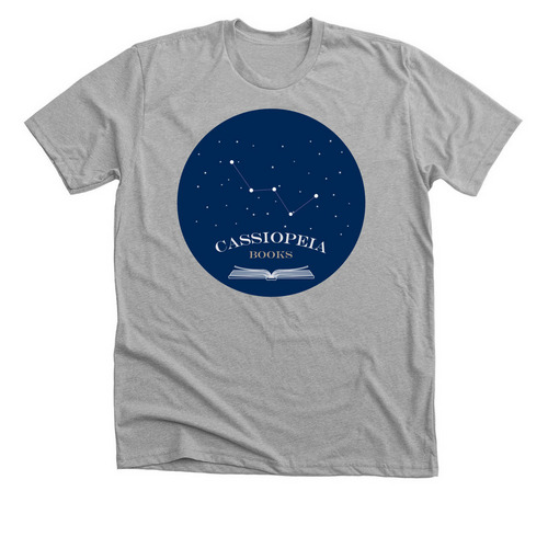 Cassiopeia Books Merch, a Athletic Heather Premium Unisex Tee