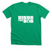 Birds For Bob - White Logo, a Heather Kelly Premium Unisex Tee