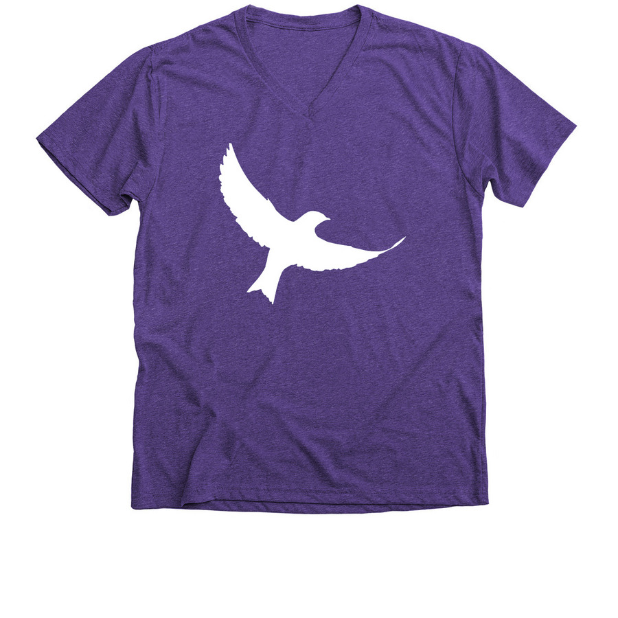 Purple Martin Support&nbsp;, a Purple Rush Premium V-Neck Tee