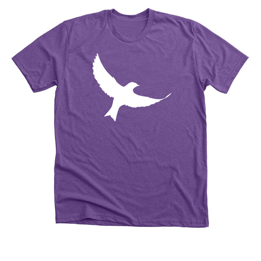 Purple Martin Support&nbsp;, a Heather Team Purple Premium Unisex Tee