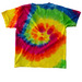 Cousin Camp 2026, a Moondance Youth Tie Dye Tee (back-view)