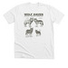 Wolf Haven's Canid Species, a Solid White Blend Premium Unisex Tee