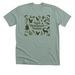 Save Braeburn Forest (Dark Green Forest), a Heather Sage Premium Unisex Tee