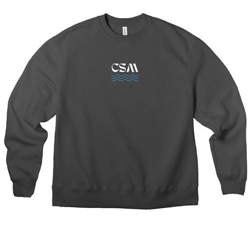 CSM Summer Drop #002, a Asphalt Premium Heavyweight Crewneck Sweatshirt