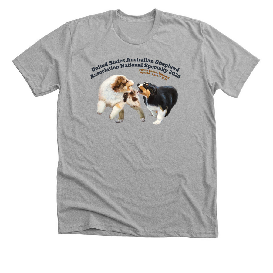 2026 USASA Merchandise, a Athletic Heather Premium Unisex Tee