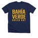 Bah?a Verde Green Bay Classic Gold, a Solid Navy Blend Premium Unisex Tee