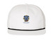 Adopt Your Best Bud, a White/ Black Printed Umpqua Snapback Cap