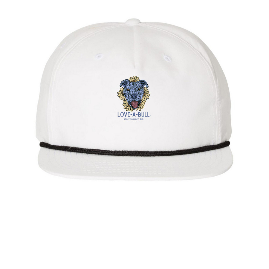 Adopt Your Best Bud, a White/ Black Printed Umpqua Snapback Cap