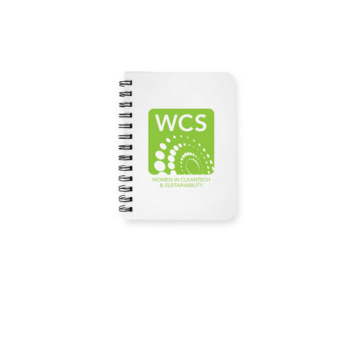 Spiral 5"x 7" Notebook, a White Spiral Notebook