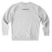 Stop Trying to Make Censorship Happen -Light&nbsp;, a Cool Heather Grey Stanley/Stella Unisex Changer 2.0 Crewneck Sweatshirt (back-view)