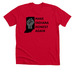 MIHA, a Solid Red Blend Premium Unisex Tee