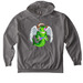 Shack Angel Hoodie, a Grey Comfort Colors Pullover Hoodie