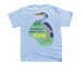 Georgia Bird Fest 2026 T-Shirt, a Light Blue Youth Unisex Tee (back-view)