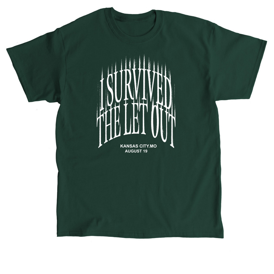 J Cole&nbsp;Kansas City Merch -&nbsp;The Let Out, a Forest Green Classic Unisex Tee