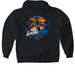 Lucky Catz Fishing Apparel, a Black Gildan Softstyle Pullover Hoodie