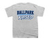 Ballpark Raised, a Sport Grey Youth Unisex Tee (back-view)
