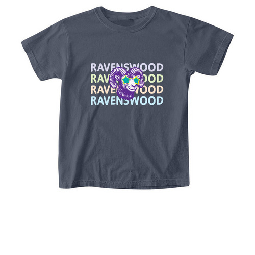 Future So Bright, a Denim Comfort Colors Youth Tee