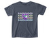 Future So Bright, a Denim Comfort Colors Youth Tee