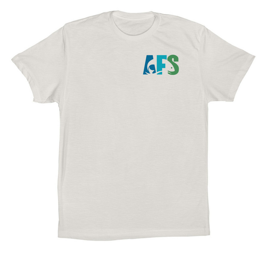 AFS Logo Shirt, a Vintage White Premium Cotton Tee