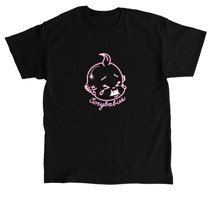 Scrybabies Logo, a Black Classic Unisex Tee
