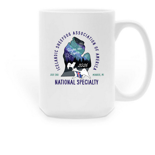 2026 National Specialty Mugs, a White Large Coffee Mug