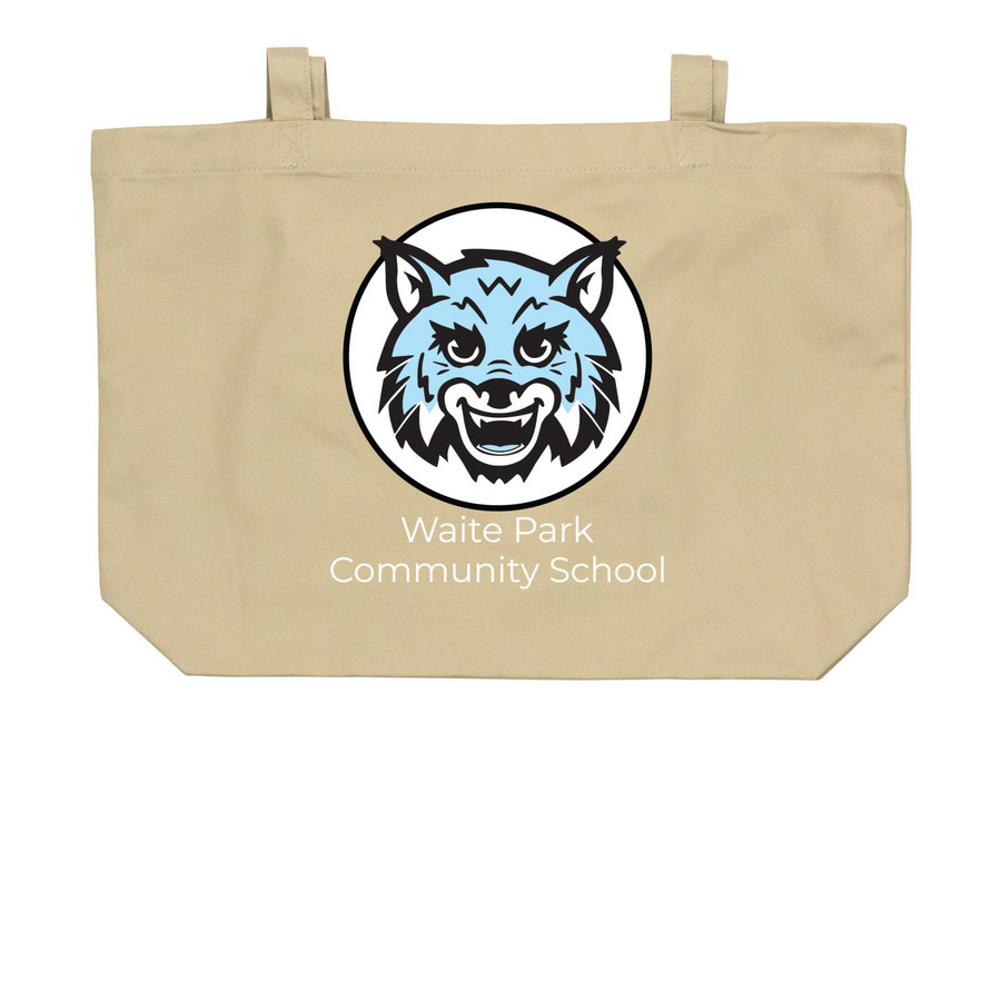 Totes, a Oyster Large Organic Cotton Tote Bag