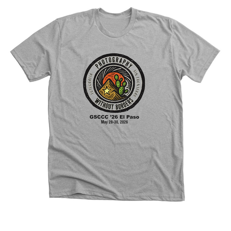 GSCCC '26 El Paso Texas, a Athletic Heather Premium Unisex Tee