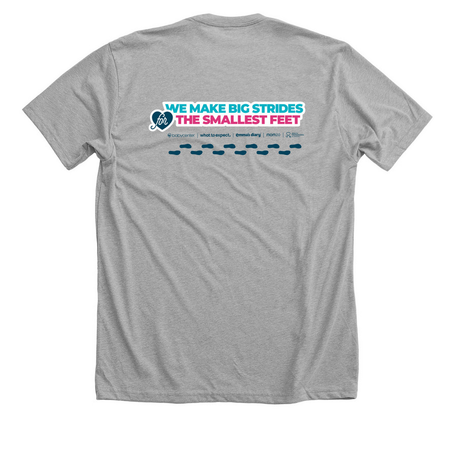 EHG 2026 Promise Walk, a Athletic Heather Premium Unisex Tee (back-view)