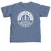 Northern Wind Brewing, a Blue Jean Comfort Colors Unisex Tee (back-view)