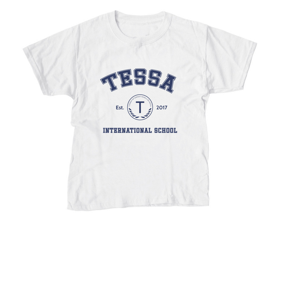 Tessa School Shirts & Sweats - Kids & Adults, a White Youth Unisex Tee