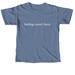 feelings aren't facts, a Blue Jean Comfort Colors Unisex Tee