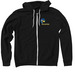 MOW (Volunteer) Zip-up Hoodie&nbsp;, a Black Zip Up Hoodie