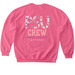 PSU Crew Options, a Pink Lemonade Softstyle Crewneck Sweatshirt (back-view)