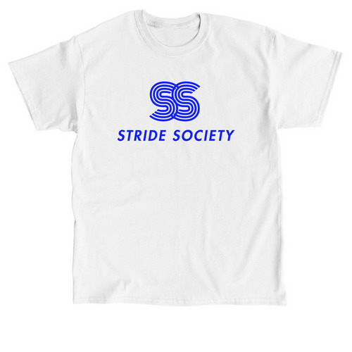 Stride Society WHITE Merch, a White Classic Unisex Tee
