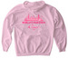Chicago Marathon Hoodie - Design 2, a Light Pink Gildan Softstyle Pullover Hoodie (back-view)